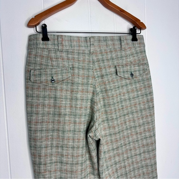 Vintage 70s Sears Kings Road Double Knit Flare Pants Retro - Picture 9 of 12